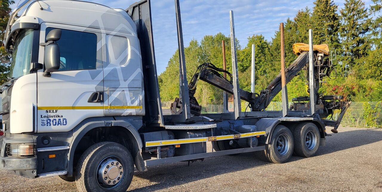 Scania G480 - Timmerbil, Kranbil: bild 1 Scania G480 - Timmerbil, Kranbil: bild 1