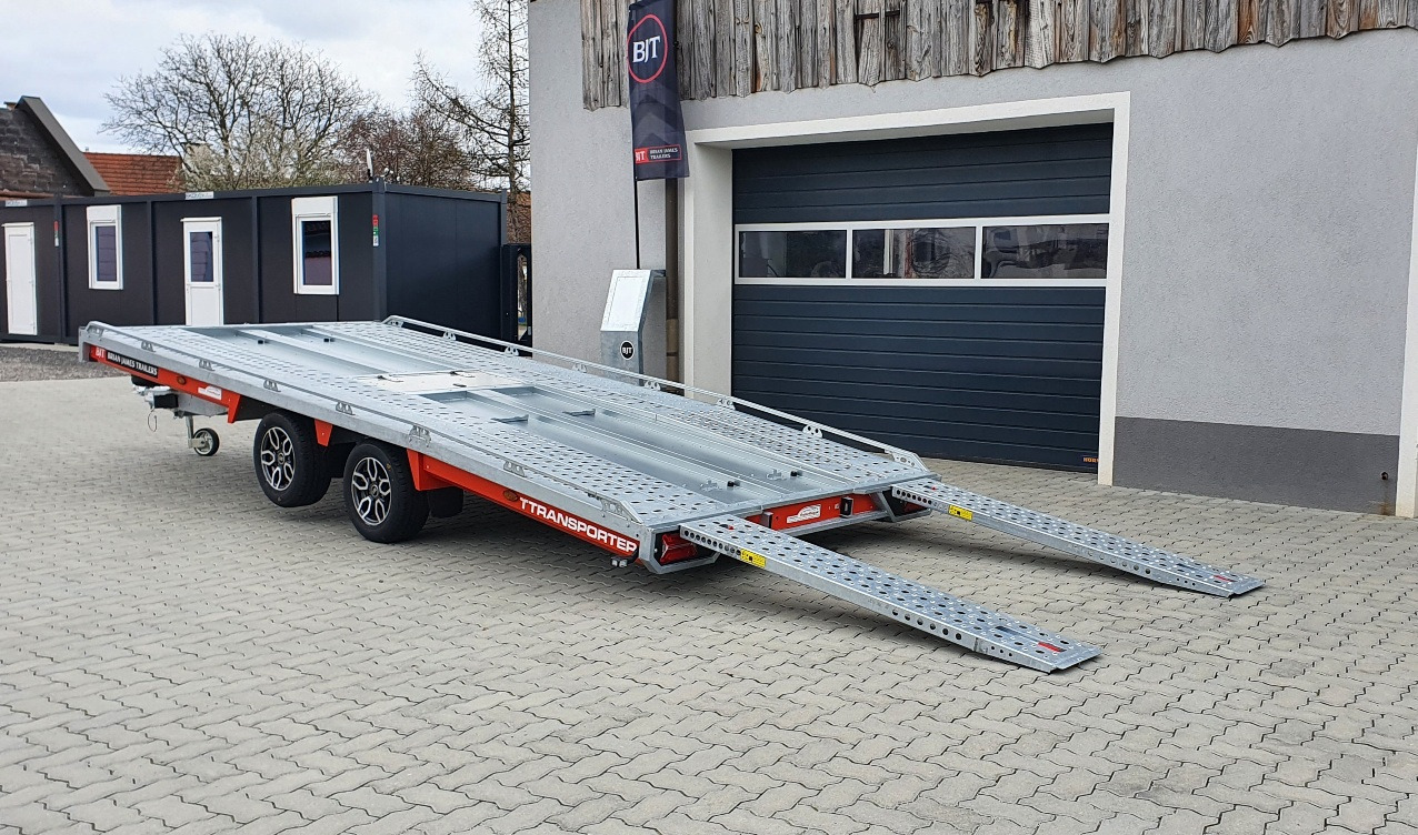 BRIAN JAMES TRAILERS T-Transporter 231-5021-35-2-12 - Biltransportsläp: bild 1 BRIAN JAMES TRAILERS T-Transporter 231-5021-35-2-12 - Biltransportsläp: bild 1