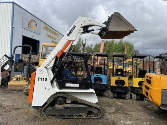 Bobcat T110 Joystick - Kompakt bandlastare: bild 3 Bobcat T110 Joystick - Kompakt bandlastare: bild 3