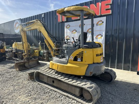 Komatsu PC55MR-3 à 22500 Euros HT - Minigrävmaskin: bild 4 Komatsu PC55MR-3 à 22500 Euros HT - Minigrävmaskin: bild 4