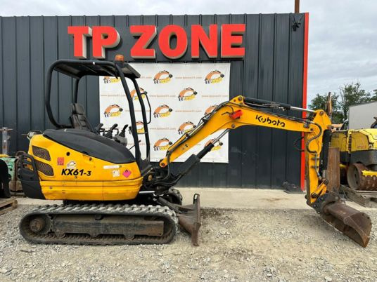 Kubota KX61-3 à 18500 € HT - Minigrävmaskin: bild 1 Kubota KX61-3 à 18500 € HT - Minigrävmaskin: bild 1