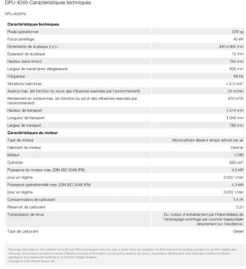 Wacker Neuson DPU4045 - Vibroplatta: bild 5 Wacker Neuson DPU4045 - Vibroplatta: bild 5