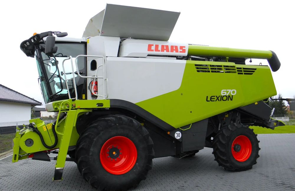 Claas Lexion 670 2019 Rok, Heder V 770,  Najbogatsza Wersja, Nie Malowany, Stan Idealny - Skördetröska: bild 3 Claas Lexion 670 2019 Rok, Heder V 770,  Najbogatsza Wersja, Nie Malowany, Stan Idealny - Skördetröska: bild 3