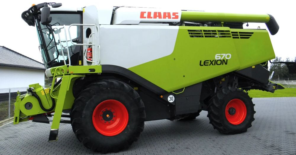 Claas Lexion 670 2019 Rok, Heder V 770,  Najbogatsza Wersja, Nie Malowany, Stan Idealny - Skördetröska: bild 5 Claas Lexion 670 2019 Rok, Heder V 770,  Najbogatsza Wersja, Nie Malowany, Stan Idealny - Skördetröska: bild 5