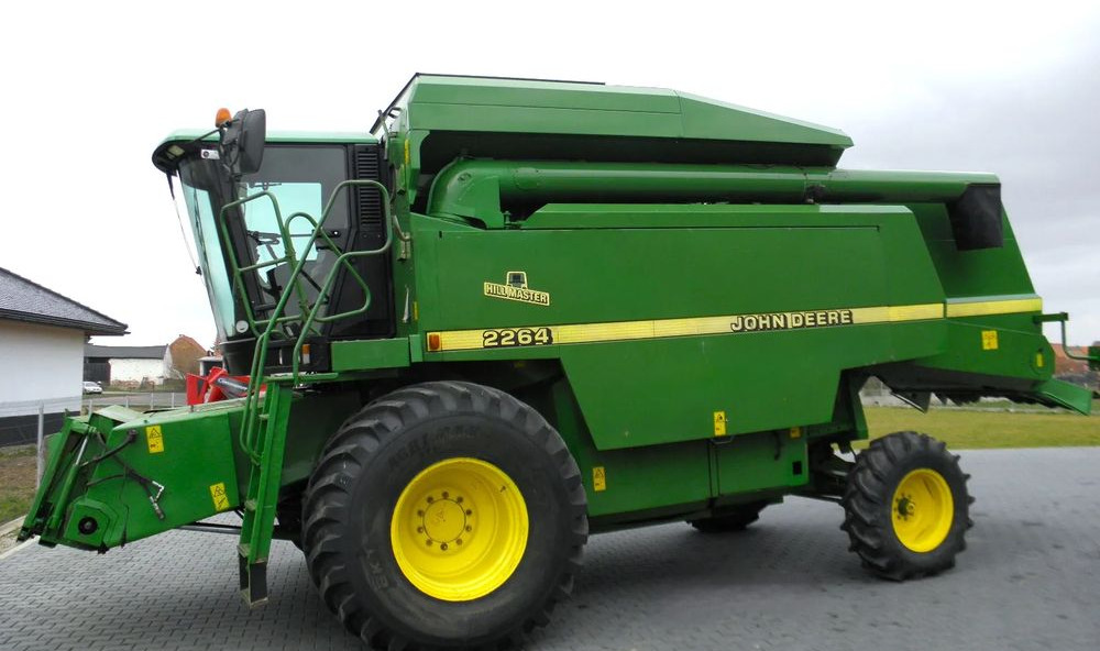 John Deere 2264 HM 1998 Rok, heder 6,1 m, Stol do rzepaku, Nie Malowany, Stan Bardzo Dobry - Skördetröska: bild 4 John Deere 2264 HM 1998 Rok, heder 6,1 m, Stol do rzepaku, Nie Malowany, Stan Bardzo Dobry - Skördetröska: bild 4