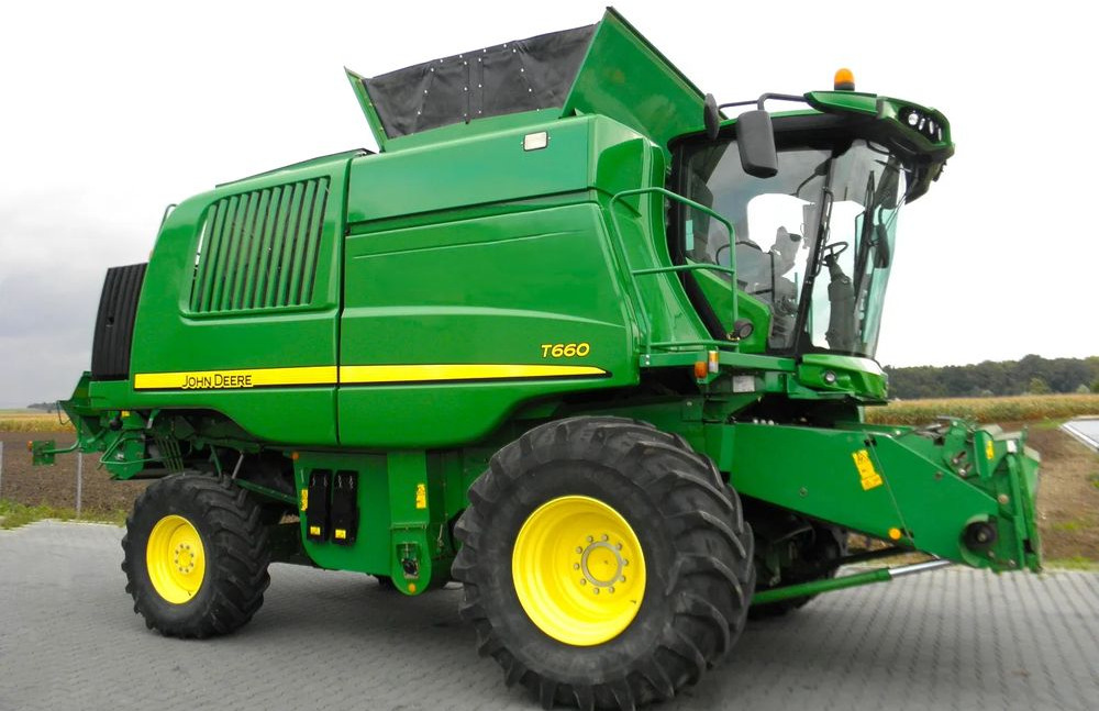 John Deere T660 2014 Rok, heder 7,6m, 2700 mtg na silniku, Najbogatsza Wersja, Nie Malowany, Stan Idealny - Skördetröska: bild 4 John Deere T660 2014 Rok, heder 7,6m, 2700 mtg na silniku, Najbogatsza Wersja, Nie Malowany, Stan Idealny - Skördetröska: bild 4