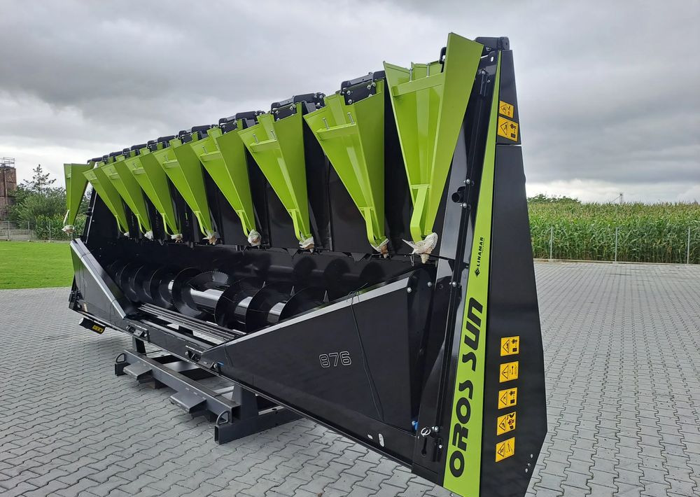 Oros Oros SUN 876 8 rzędowy, Nowe Przystawki do zbioru słonecznika - Skärbord för solrosor: bild 2 Oros Oros SUN 876 8 rzędowy, Nowe Przystawki do zbioru słonecznika - Skärbord för solrosor: bild 2