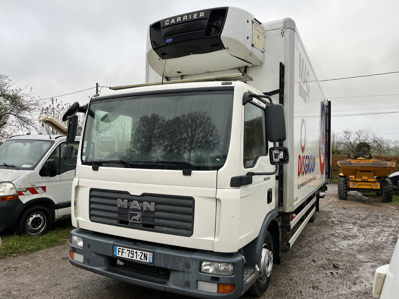 MAN Tga 12-180 - Kylbil lastbil: bild 1 MAN Tga 12-180 - Kylbil lastbil: bild 1