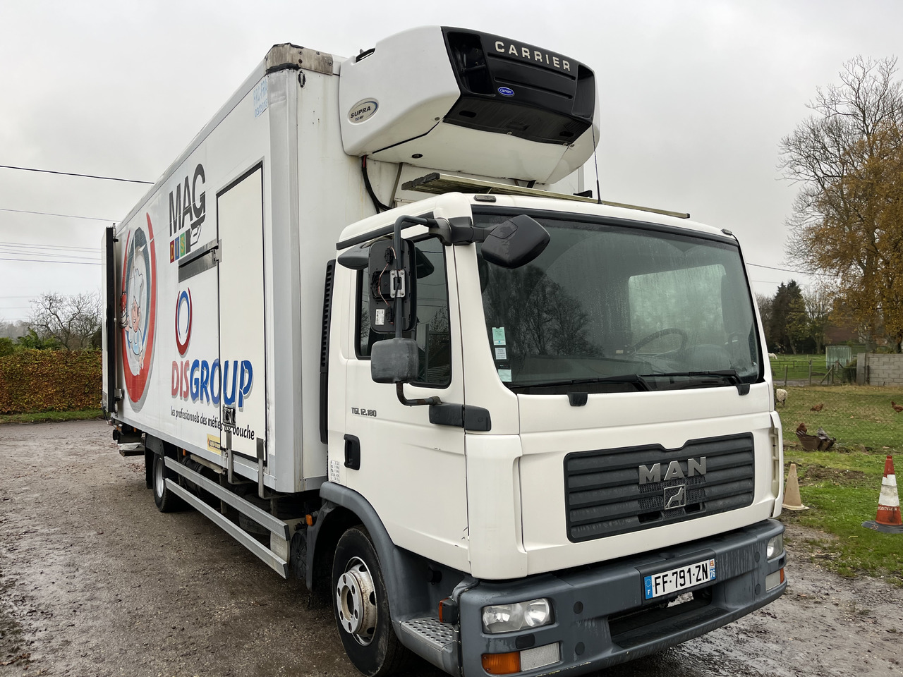 MAN Tga 12-180 - Kylbil lastbil: bild 2 MAN Tga 12-180 - Kylbil lastbil: bild 2