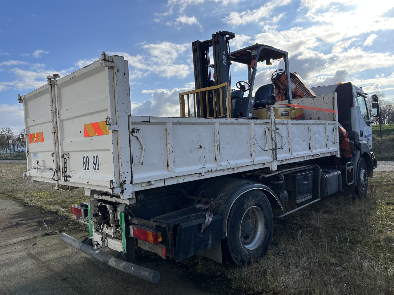 RENAULT Kerax 370dci 4x2 19T benne grue - Tippbil lastbil, Kranbil: bild 4 RENAULT Kerax 370dci 4x2 19T benne grue - Tippbil lastbil, Kranbil: bild 4