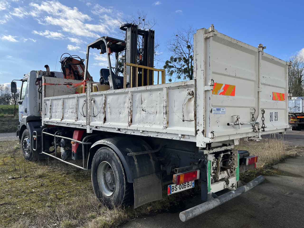 RENAULT Kerax 370dci 4x2 19T benne grue - Tippbil lastbil, Kranbil: bild 5 RENAULT Kerax 370dci 4x2 19T benne grue - Tippbil lastbil, Kranbil: bild 5