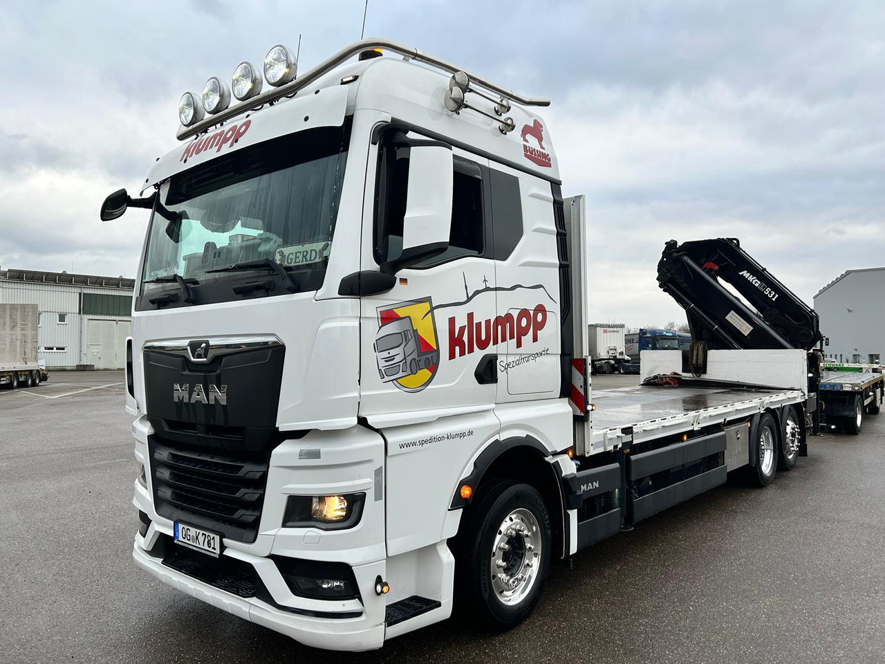 MAN TGX 500 - Flakbil: bild 1 MAN TGX 500 - Flakbil: bild 1