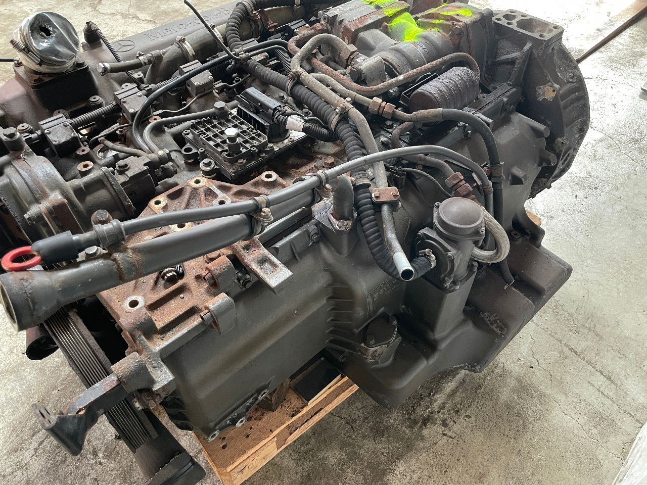 Mercedes-Benz Mercedes Motor OM 457 HLA Citaro OM457HLA 457942 Setra - Motor för Buss: bild 3 Mercedes-Benz Mercedes Motor OM 457 HLA Citaro OM457HLA 457942 Setra - Motor för Buss: bild 3