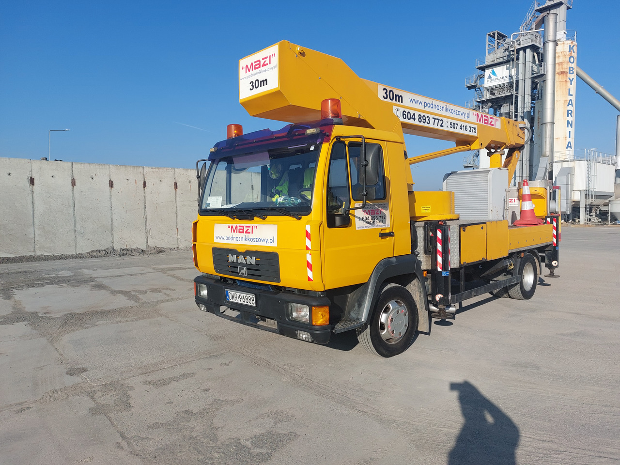 Man 8.163 Bison TKA 30 - Billift: bild 1 Man 8.163 Bison TKA 30 - Billift: bild 1