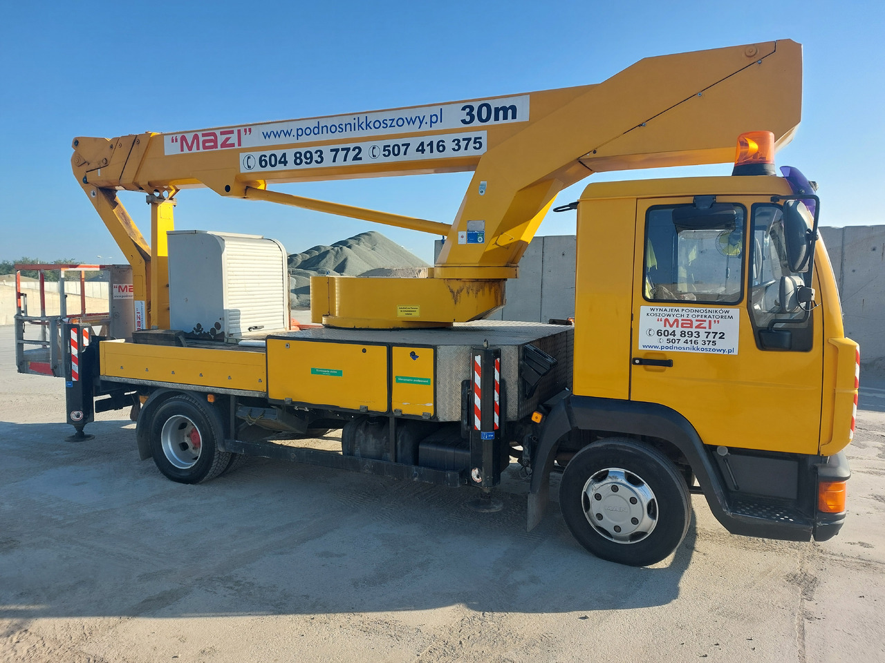 Man 8.163 Bison TKA 30 - Billift: bild 2 Man 8.163 Bison TKA 30 - Billift: bild 2