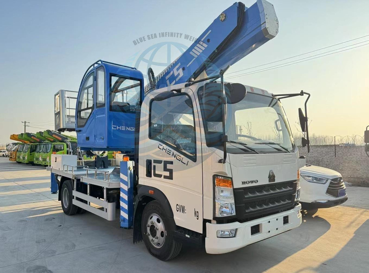 SINOTRUK HOWO 45ft-69ft - Billift: bild 1 SINOTRUK HOWO 45ft-69ft - Billift: bild 1
