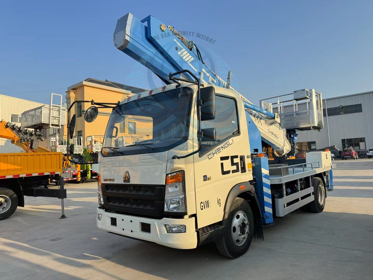 SINOTRUK HOWO 45ft-69ft - Billift: bild 3 SINOTRUK HOWO 45ft-69ft - Billift: bild 3