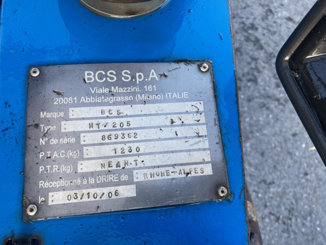 BCS MT205 - Gräsklippare: bild 2 BCS MT205 - Gräsklippare: bild 2