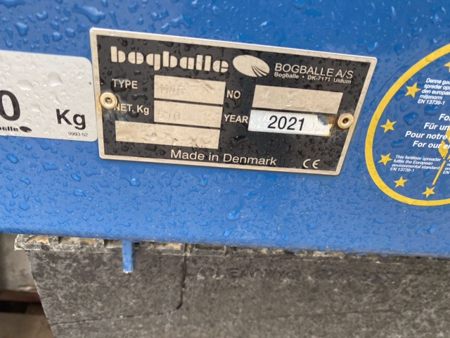 BOGBALLE M45 - Mineralgödselspridare: bild 4 BOGBALLE M45 - Mineralgödselspridare: bild 4