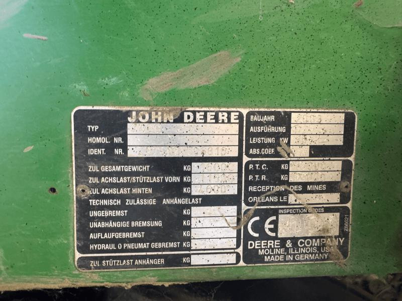 JOHN DEERE 7400 4RM - Exakthack: bild 4 JOHN DEERE 7400 4RM - Exakthack: bild 4