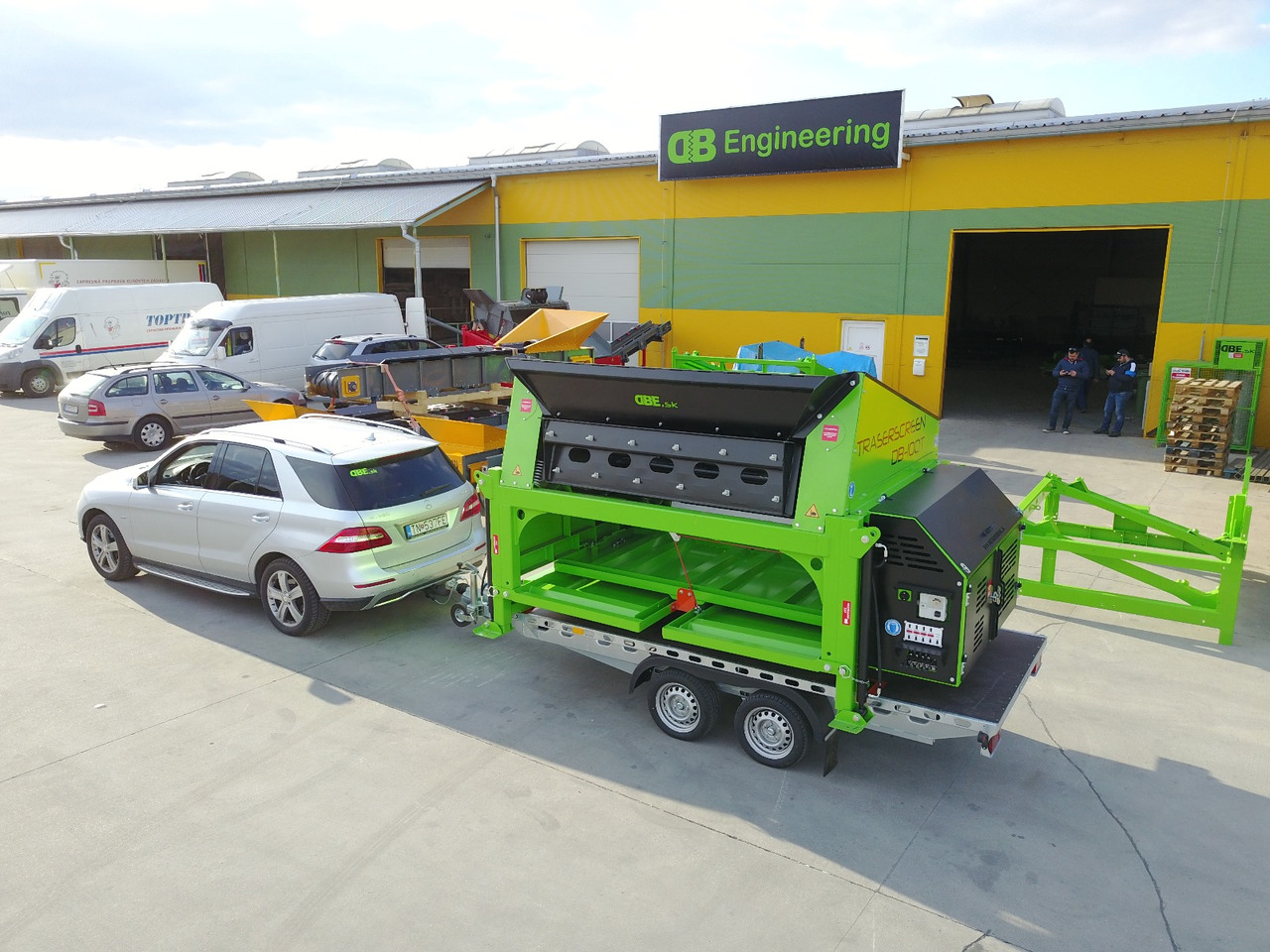 DB Engineering TraserScreen DB-100T - Sorteringsverk: bild 4 DB Engineering TraserScreen DB-100T - Sorteringsverk: bild 4