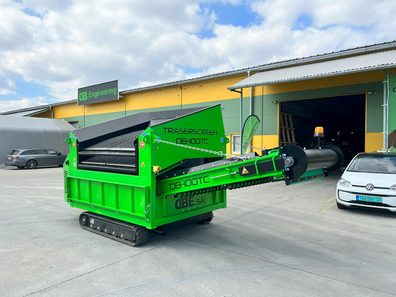 DB Engineering TraserScreen DB-100TC - Sorteringsverk: bild 1 DB Engineering TraserScreen DB-100TC - Sorteringsverk: bild 1