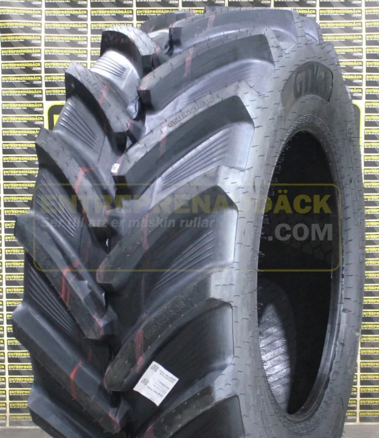 GTK Afro-Alfa Tractor Radial Tyres Set of 540/65R30 + 650/65R42 GTK Agro-Alfa - Däck för Traktor: bild 1 GTK Afro-Alfa Tractor Radial Tyres Set of 540/65R30 + 650/65R42 GTK Agro-Alfa - Däck för Traktor: bild 1