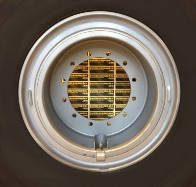 OTR Rim 19,50-25/2,5” 5-P for Huddig 1060/1260 (For tyre 23,5R25)Silver or Blac - Fälg för Grävlastare: bild 1 OTR Rim 19,50-25/2,5” 5-P for Huddig 1060/1260 (For tyre 23,5R25)Silver or Blac - Fälg för Grävlastare: bild 1