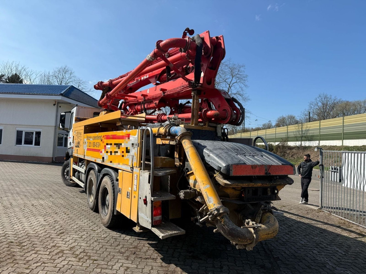 Mercedes-Benz 2640 putzmeister 24m /4 - Betongpump: bild 3 Mercedes-Benz 2640 putzmeister 24m /4 - Betongpump: bild 3