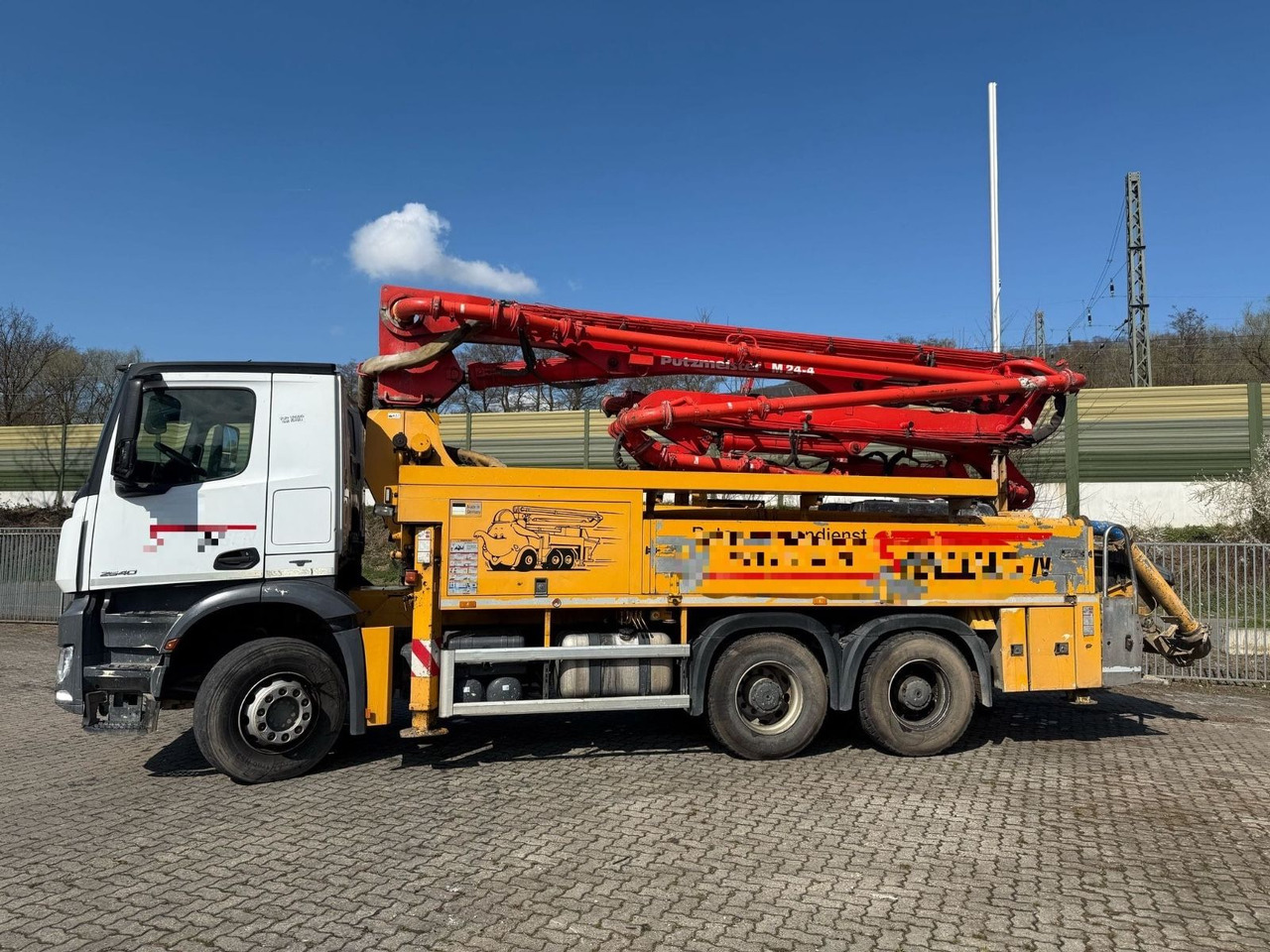 Mercedes-Benz 2640 putzmeister 24m /4 - Betongpump: bild 4 Mercedes-Benz 2640 putzmeister 24m /4 - Betongpump: bild 4