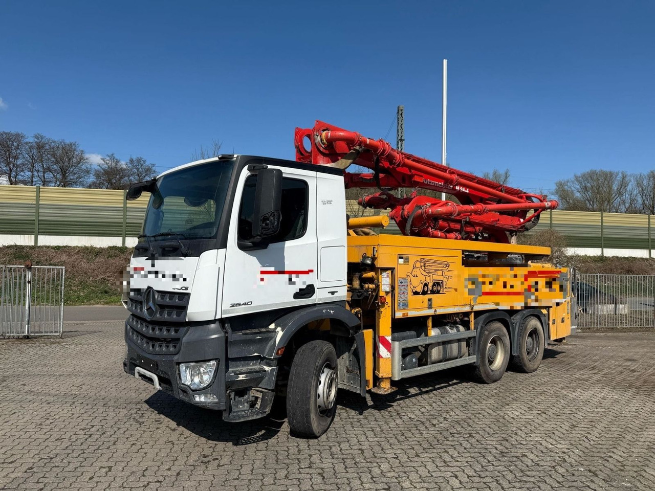 Mercedes-Benz 2640 putzmeister 24m /4 - Betongpump: bild 1 Mercedes-Benz 2640 putzmeister 24m /4 - Betongpump: bild 1