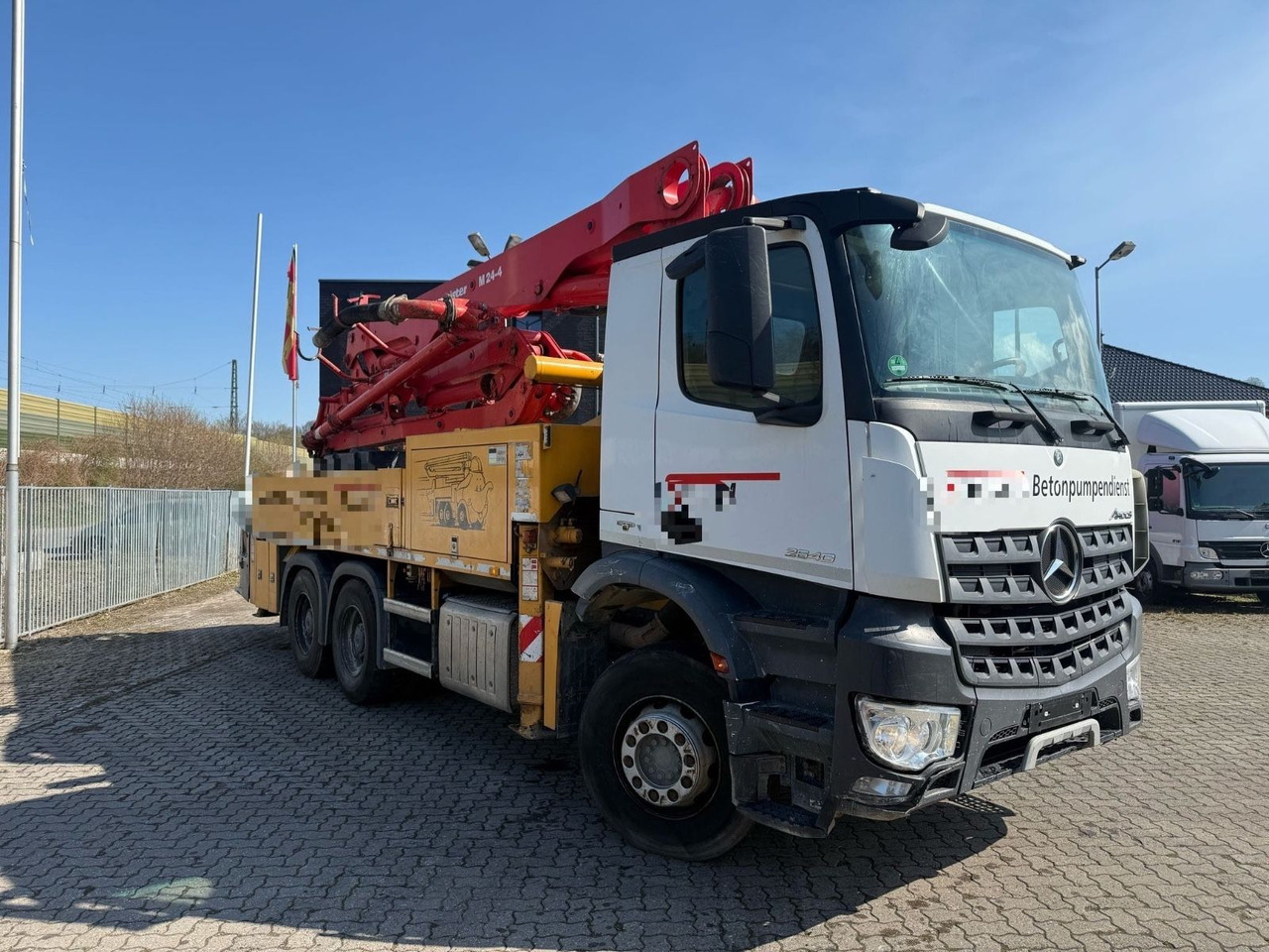 Mercedes-Benz 2640 putzmeister 24m /4 - Betongpump: bild 5 Mercedes-Benz 2640 putzmeister 24m /4 - Betongpump: bild 5