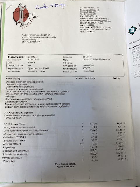 Dragbil Renault Magnum 460 Dxi iShift: bild 27