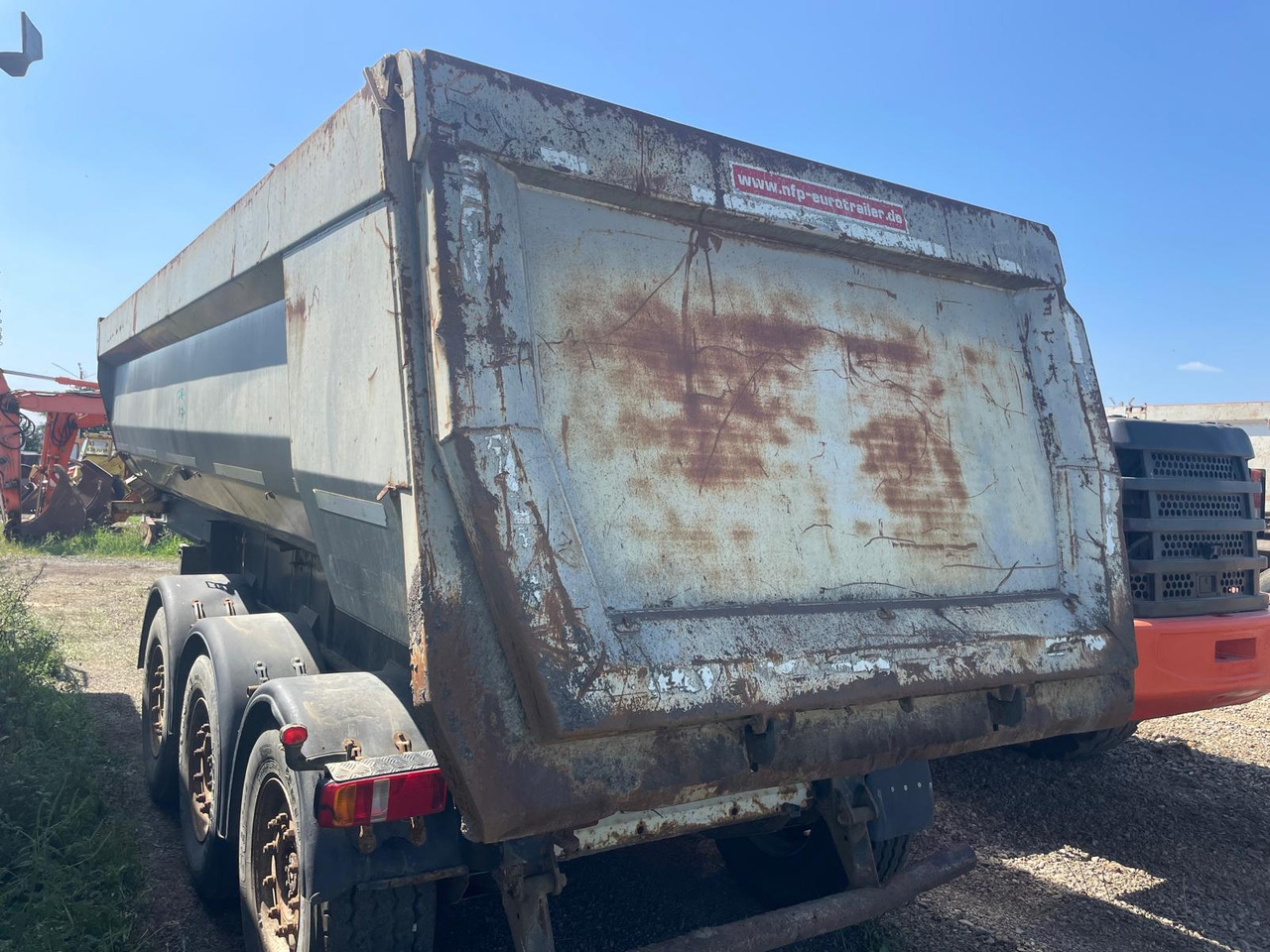NPF-POTSDAM SKS 27 Tipper Semi-trailer - Tippbil semitrailer: bild 5 NPF-POTSDAM SKS 27 Tipper Semi-trailer - Tippbil semitrailer: bild 5
