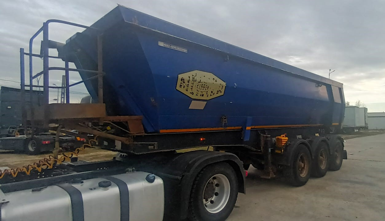 Semi-trailer Tipper Meiller – Kipper - Tippbil semitrailer: bild 1 Semi-trailer Tipper Meiller – Kipper - Tippbil semitrailer: bild 1