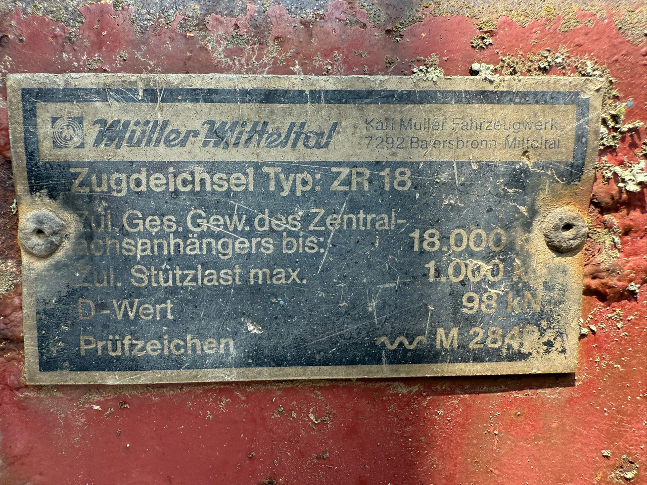 ACKERMANN TKA18 Trailer - Släp: bild 5 ACKERMANN TKA18 Trailer - Släp: bild 5