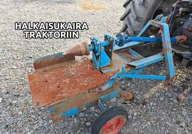 Halkaisukaira traktoriin - KATSO VIDEO - Vedklyv: bild 1 Halkaisukaira traktoriin - KATSO VIDEO - Vedklyv: bild 1