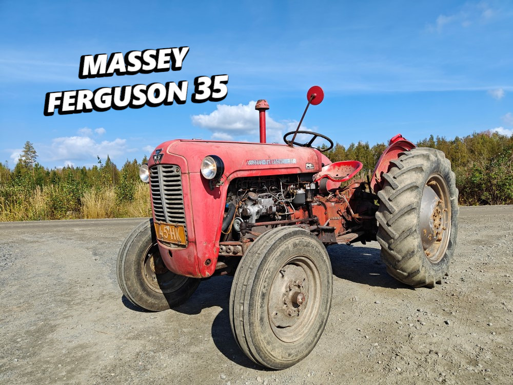 Massey Ferguson 35 traktori alkuperäiskuntoinen, katso video! - Traktor: bild 1 Massey Ferguson 35 traktori alkuperäiskuntoinen, katso video! - Traktor: bild 1