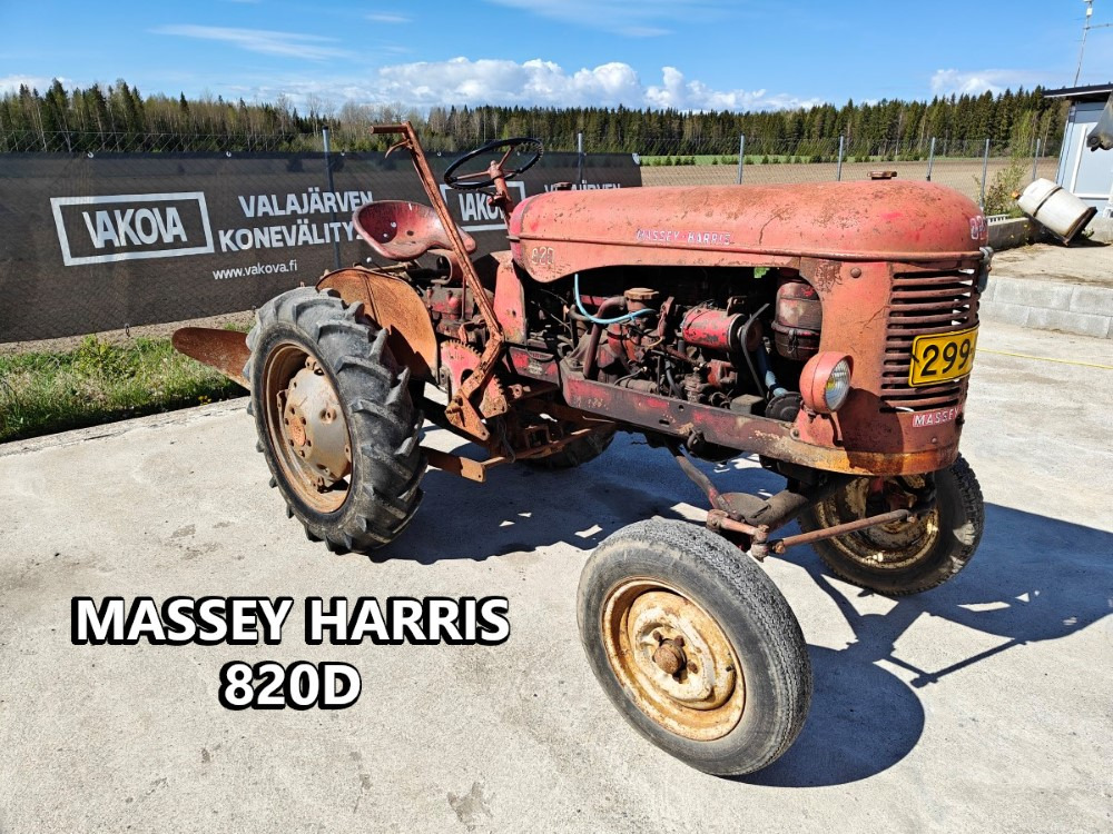 Massey Harris 820D harvinainen 2-sylinterinen diesel, katso video! - Traktor: bild 1 Massey Harris 820D harvinainen 2-sylinterinen diesel, katso video! - Traktor: bild 1