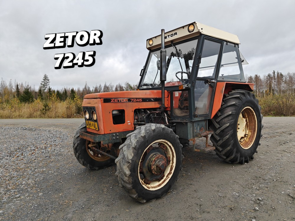 ZETOR 7245 - 4WD - Traktor: bild 1 ZETOR 7245 - 4WD - Traktor: bild 1