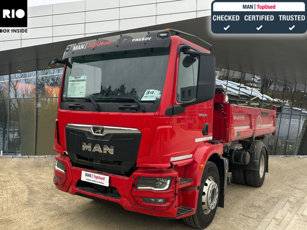 MAN TGM 18.320 4x2 BL CH Warranty until 7/2027 Euro6 - Tippbil lastbil: bild 1 MAN TGM 18.320 4x2 BL CH Warranty until 7/2027 Euro6 - Tippbil lastbil: bild 1
