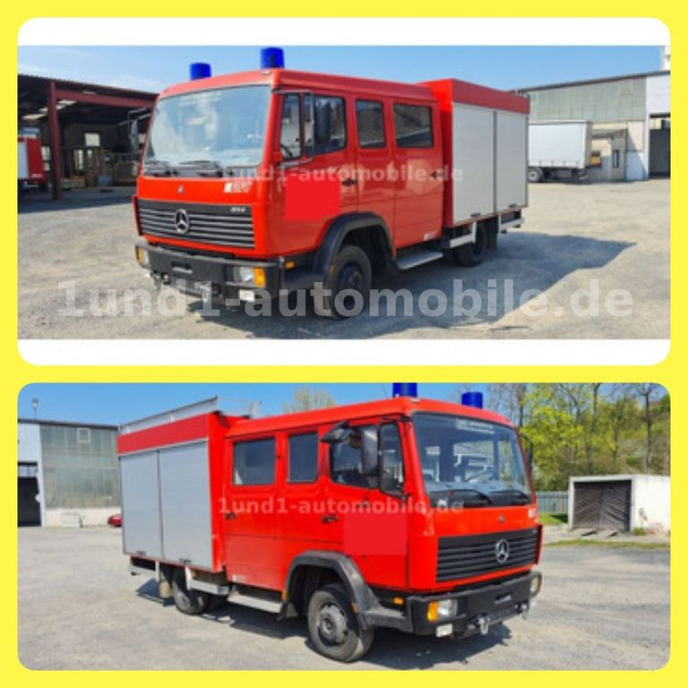 Mercedes-Benz 814 d F Feuerwehr LF 8/6 Modell 1998 814 d F Feuerwehr LF 8/6 Modell 1998 - Släck/ Räddningsvagn, Dubbelhytt transportbil: bild 1 Mercedes-Benz 814 d F Feuerwehr LF 8/6 Modell 1998 814 d F Feuerwehr LF 8/6 Modell 1998 - Släck/ Räddningsvagn, Dubbelhytt transportbil: bild 1