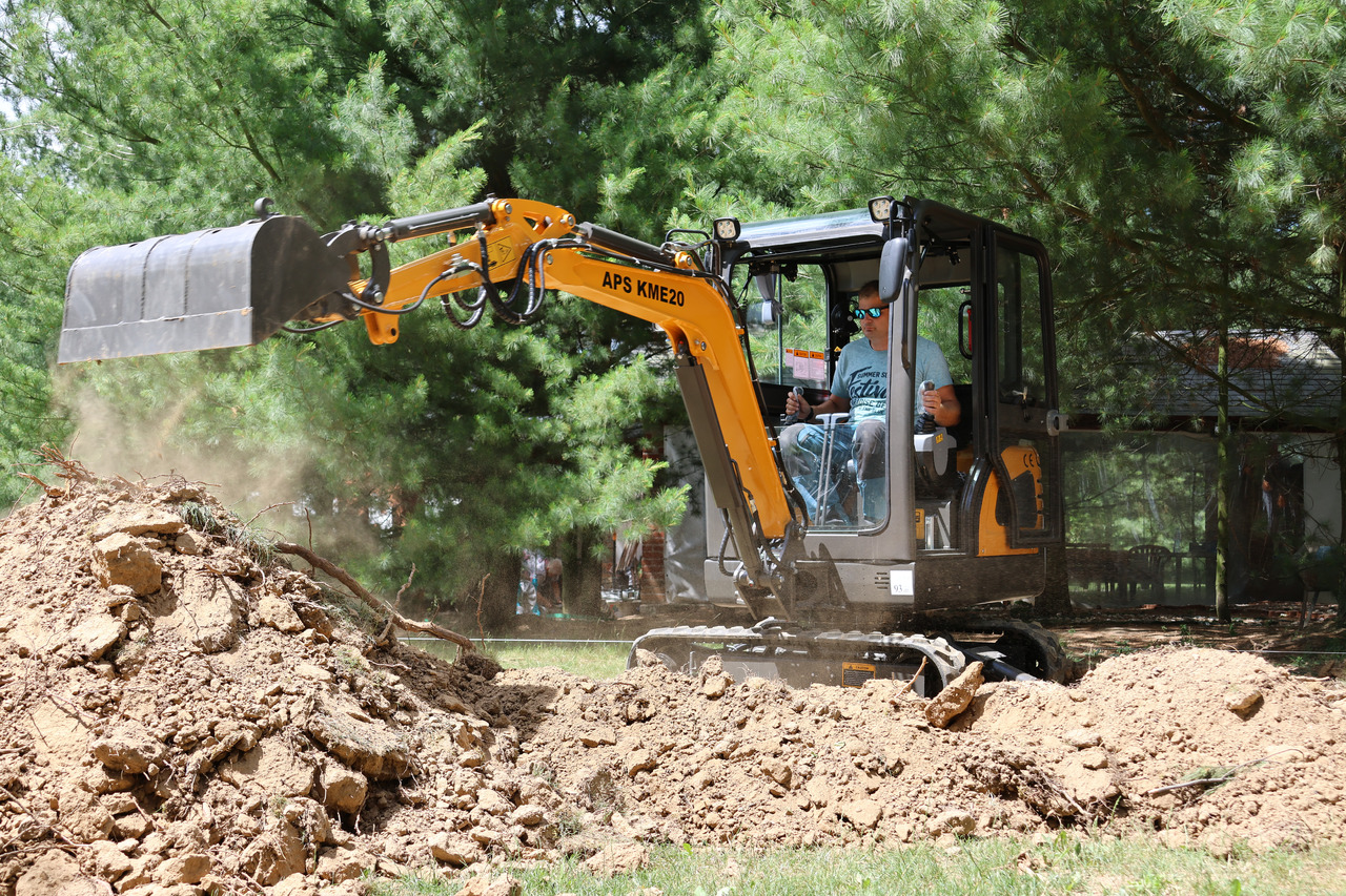 APS KME20 - Minigrävmaskin: bild 1 APS KME20 - Minigrävmaskin: bild 1