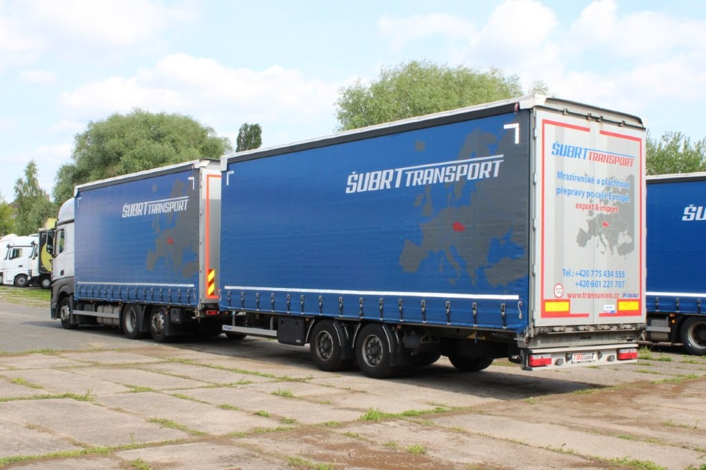 Mercedes-Benz Actros 2542 NAVIGACE + PANAV TVK 18 M (8,20m x 2,4 - Kapellbil, Kapellsläp: bild 5 Mercedes-Benz Actros 2542 NAVIGACE + PANAV TVK 18 M (8,20m x 2,4 - Kapellbil, Kapellsläp: bild 5