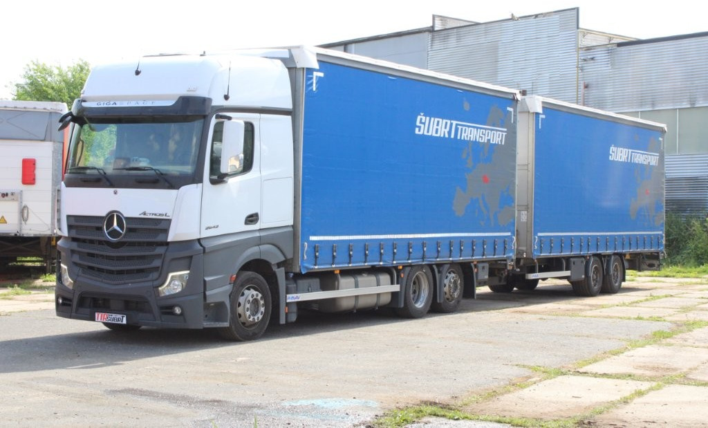 Mercedes-Benz Actros 2542 NAVIGACE + PANAV TVK 18 M (8,20m x 2,4 - Kapellbil, Kapellsläp: bild 3 Mercedes-Benz Actros 2542 NAVIGACE + PANAV TVK 18 M (8,20m x 2,4 - Kapellbil, Kapellsläp: bild 3