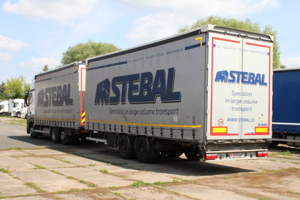 Mercedes-Benz Actros 2542 NAVIGACE + PANAV TVK 18 M (8,20m x 2,4 - Kapellbil, Kapellsläp: bild 3 Mercedes-Benz Actros 2542 NAVIGACE + PANAV TVK 18 M (8,20m x 2,4 - Kapellbil, Kapellsläp: bild 3