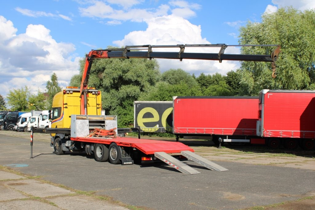 Scania R 114 LB340 6X2 L PALFINGER PK16502 - Biltransportbil lastbil, Kranbil: bild 4 Scania R 114 LB340 6X2 L PALFINGER PK16502 - Biltransportbil lastbil, Kranbil: bild 4