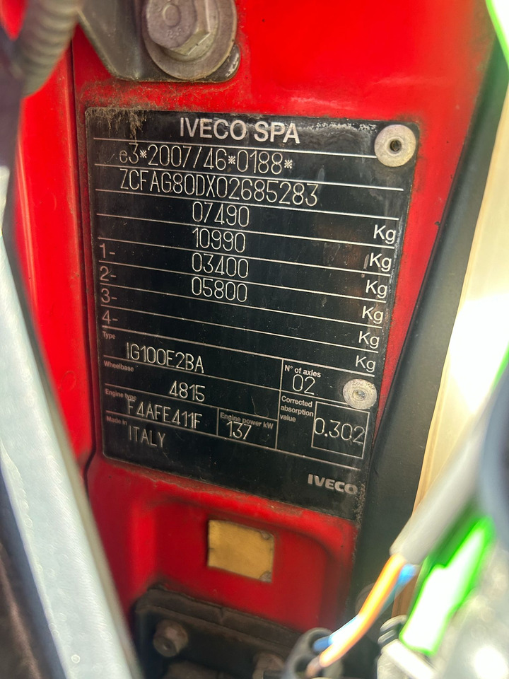 IVECO EUROCARGO 80-190 - Chassi lastbil: bild 2 IVECO EUROCARGO 80-190 - Chassi lastbil: bild 2