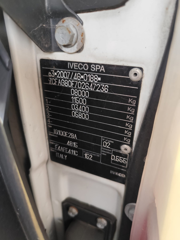 IVECO EUROCARGO 80-210 - Kranbil, Tippbil lastbil: bild 2 IVECO EUROCARGO 80-210 - Kranbil, Tippbil lastbil: bild 2