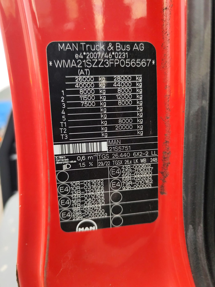 MAN TGS 26.440 - Flakbil: bild 3 MAN TGS 26.440 - Flakbil: bild 3